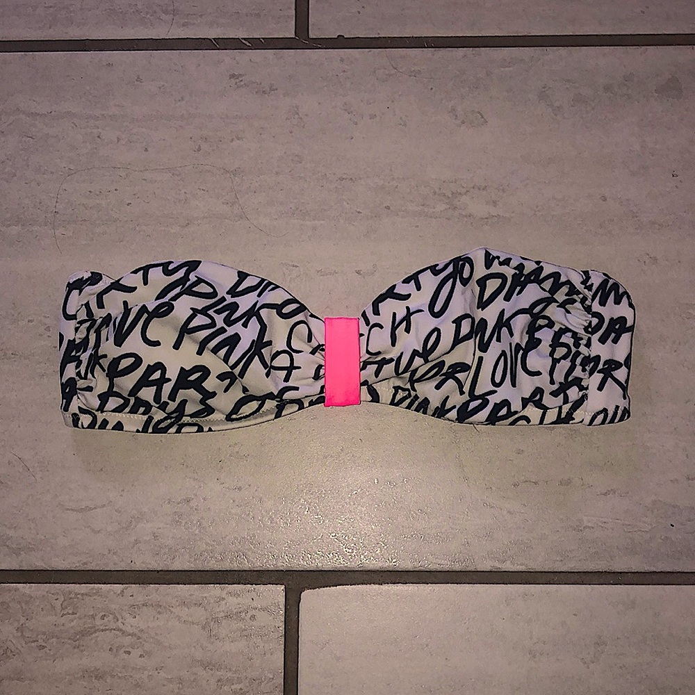 Strapless bikini top